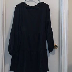 Long sleeve black dress * NEVER WORN *